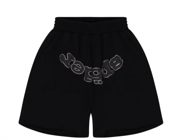 AOP Web V2 Sweatshort 'Black' – Premium Streetwear Shorts